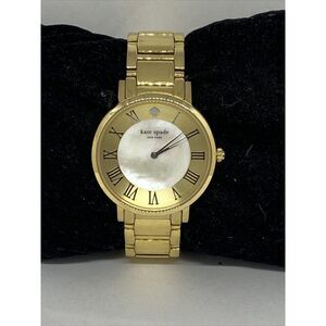 Kate Spade New York 0472 Women's Gold Stainless Steel Analog Dial Watch WFH139